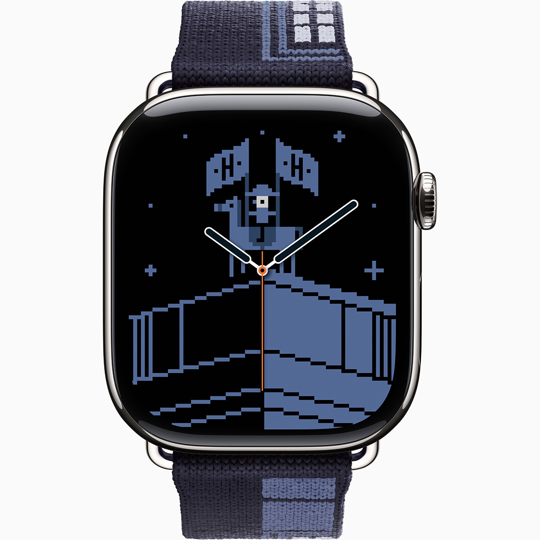 Apple Watch Hermès Series 11, silver titanium case with Hermès Faubourg Party strap (Issue 1) 1